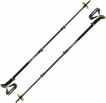 Leki Guide 3 Black/Neonyellow/Dark Anthracite 110 - 150 cm Turistické palice