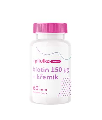 PILULKA SELECTION Biotín s kremíkom 60 tabliet