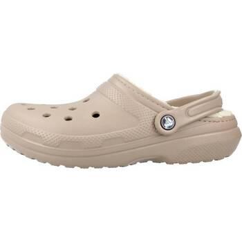 Crocs  Žabky CLASSIC LINED CLOG  Hnedá