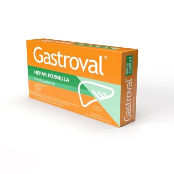 GASTROVAL Hepar formula 30 kapsúl