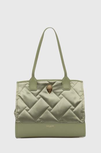 Kabelka Kurt Geiger London RECYCLED SQ SM SHOPPER zelená farba, 2733876229