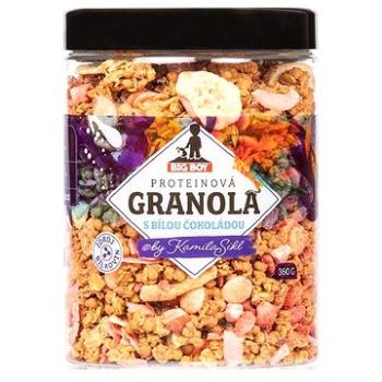 BIG BOY Proteínová granola s bielou čokoládou by @kamilasikl 360 g (8594193034338)