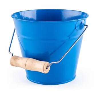 Záhradný vedro - modrý garden bucket blue