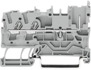 WAGO 2022-1301 hlavné svorka 5.20 mm pružinová svorka Osadenie: L sivá 1 ks
