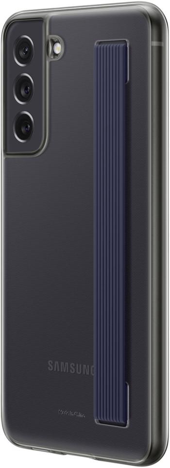Samsung Slim Strap Cover zadný kryt na mobil Samsung Galaxy S21 FE 5G čierna