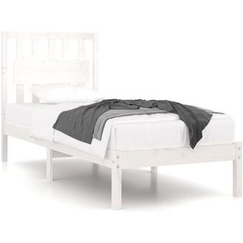 Rám postele biely masívna borovica 90 × 200 cm, 3103919