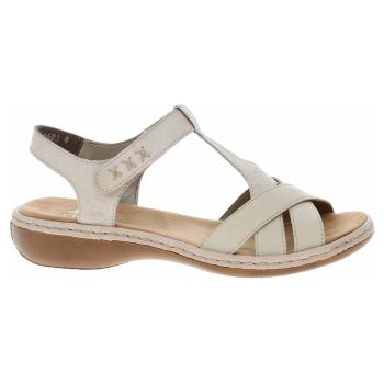 Dámske sandále Rieker 65919-60 beige 38