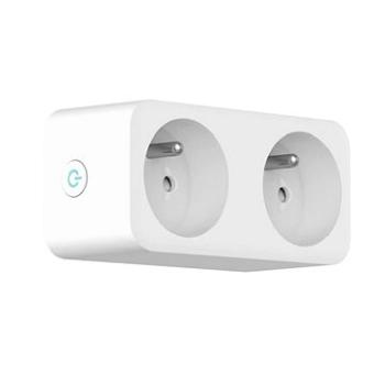 Immax NEO LITE Smart vnútorná dvojzásuvka, 16 A, Zigbee (07752L)