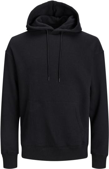 Jack&Jones Pánska mikina JJESTAR Relaxed Fit 12208157 Black M