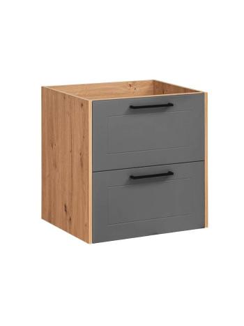 ArtCom Kúpeľňová zostava MADERA Grey Madera Grey: Skrinka pod umývadlo 820 - 60 cm