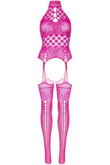 Ružové bodystockings 89309