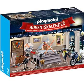 Playmobil 71347 Adventný kalendár Polícia: Krádež v múzeu (4008789713476)