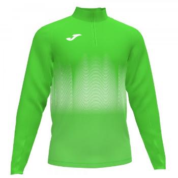 ELITE VII SWEATSHIRT FLUOR GREEN-WHITE S