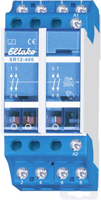 Eltako XR12-400-230V inštalačný stýkač  4 spínacie  230 V     1 ks