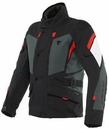 Dainese Carve Master 3 Gore-Tex Black/Ebony/Lava Red 56 Textilná bunda