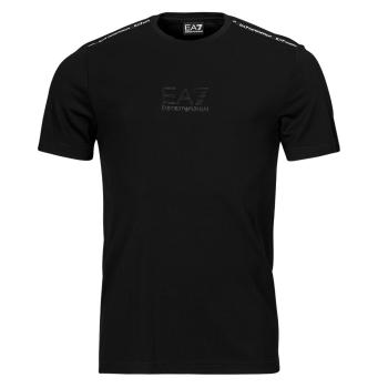 Emporio Armani EA7  LOGO SERIES TSHIRT  Tričká s krátkym rukávom Čierna