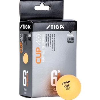 STIGA CUP ABS oranžové 6 ks (7318688020368)