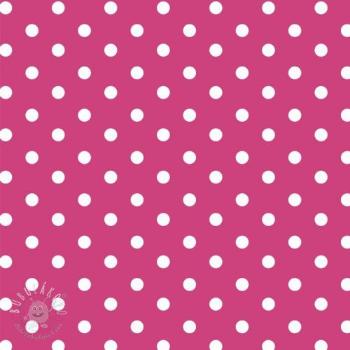 Bavlnená látka Dots pink