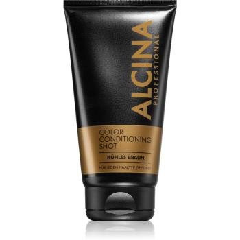 Alcina Color Conditioning Shot Silver tónovací balzam pre zvýraznenie farby vlasov odtieň Cold Brown 150 ml
