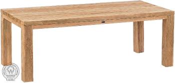 DEOKORK Záhradný masívny teakový stôl FLOSS RECYCLE (rôzne dĺžky) 180x90 cm