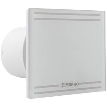 SAPHO GLASS kúpeľňový ventilátor axiálny, potrubie 100 mm, GS101