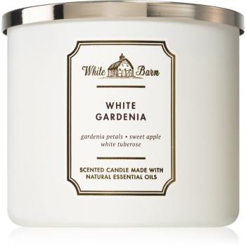 Bath & Body Works White Gardenia vonná sviečka 411 g