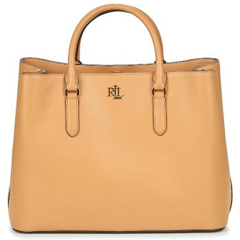 Lauren Ralph Lauren  MARCY 36 SATCHEL LARGE  Kabelky Béžová