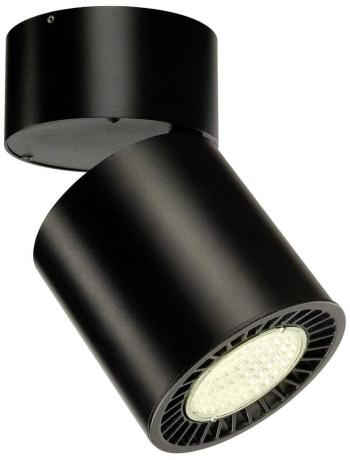 SLV  1003285 stropná lampa čierna 36 W chladná biela