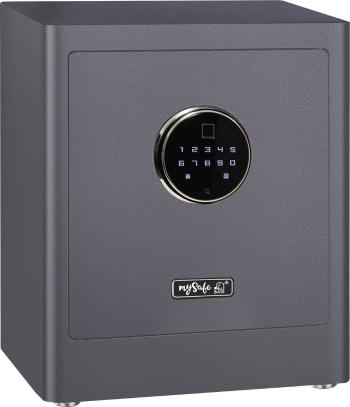 Basi 2020-0000-GRAU mySafe Premium 350 nábytkový trezor  na heslo, zámok s odtlačkom prsta sivá