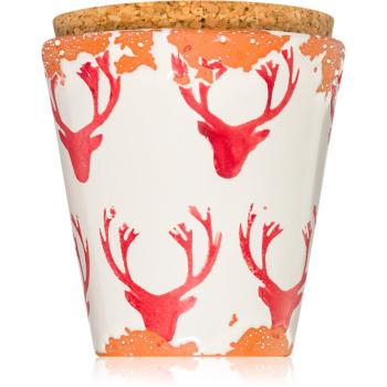 Wax Design Deer Red vonná sviečka 8 cm