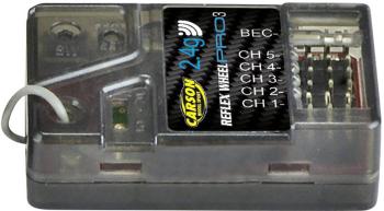 Carson Modellsport Reflex Wheel PRO 3 5-kanálový prijímač 2,4 GHz