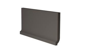 Sokel Rako Taurus Color tmavo sivá 8x20 cm mat TSPF6007.1