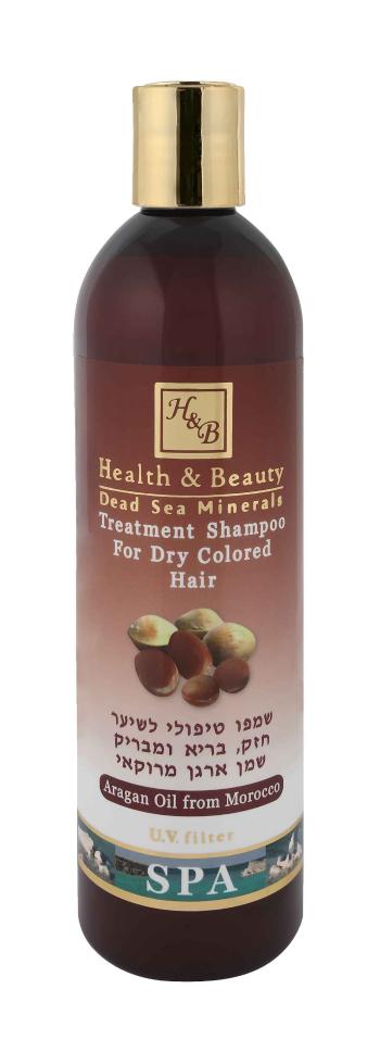 HB Dead Sea Minerals Ošetrujúci šamp. pre silné a zdravé vlasy s argánovým olejom 400ml - šampón na vlasy