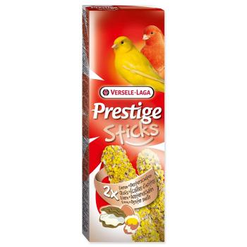 Tyčinky VERSELE-LAGA Prestige Eggs & Oystershells pro kanáry 60 g