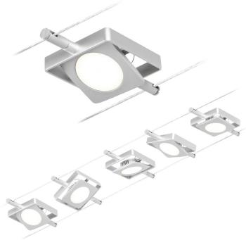 Paulmann  94420 kompletný systém lankových svietidiel pevne zabudované LED osvetlenie  LED   chróm (matný), chróm