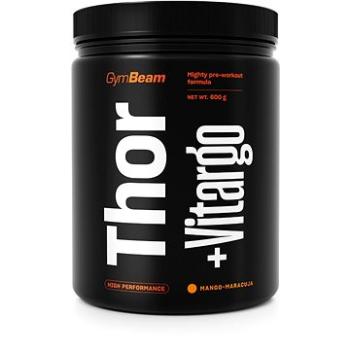 GymBeam Predtréningový stimulant Thor Fuel + Vitargo 600 g, mango maracuja (8588007275840)