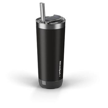 HidrateSpark Pro Tumbler – Inteligentná hydratačná fľaša, 592 ml, čierna (HI-SS20TB-02G)