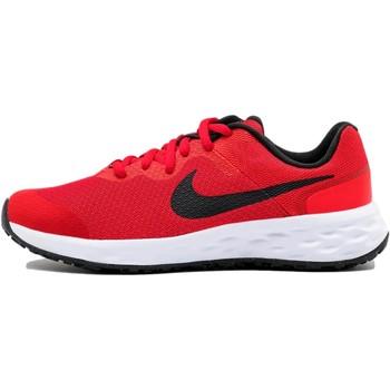 Nike  Bežecká a trailová obuv ZAPATILLAS ROJAS  REVOLUTION 6 NN DD1096  Červená
