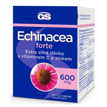 GS Echinacea forte 600 mg 70 + 20 tabliet