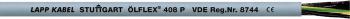 LAPP ÖLFLEX® 408 P riadiaci kábel 5 G 6 mm² striebrosivá (RAL 7001) 1308605/500 500 m