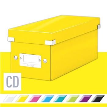 Leitz WOW Click & Store CD 14,3 x 13,6 x 35,2 cm, žltá (60410016)