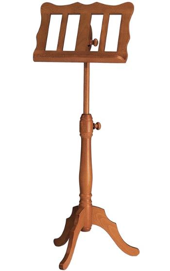 K&M 117 Wooden music stand cherrywood