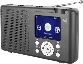Dual MCR 200 internetové stolný rádio internetové, DAB+, DAB, FM internetové rádio, DAB+, UKW, USB, Bluetooth, Wi-Fi   č