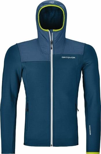 Ortovox Outdoorová mikina Fleece Plus Hoody M Petrol Blue 2XL