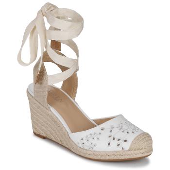 Lauren Ralph Lauren  PAISLEE EYLT-ESPADRILLES-WEDGE  Sandále Biela