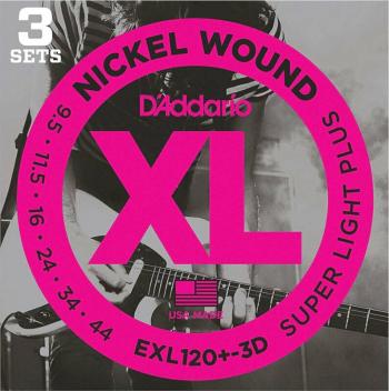 D'Addario EXL120+-3D