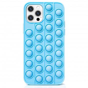 MG Pop It silikónový kryt na iPhone 11 Pro, modrý