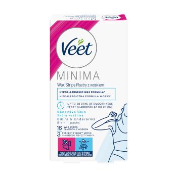 Veet Hypoalergénne voskové pásiky bikiny a podpazušie Minima 16 ks