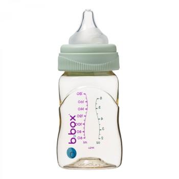 B. box Antikoliková dojčenská fľaša zelená 180 ml