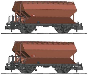 Fleischmann 830312 N Súprava 2 vozňov obilného sila SBB